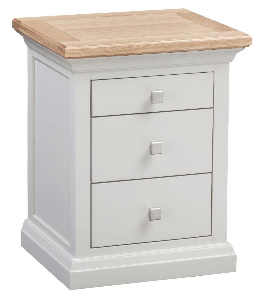 Cotswold 3 Drw Bedside Bedside Tables The Bay Furniture Company